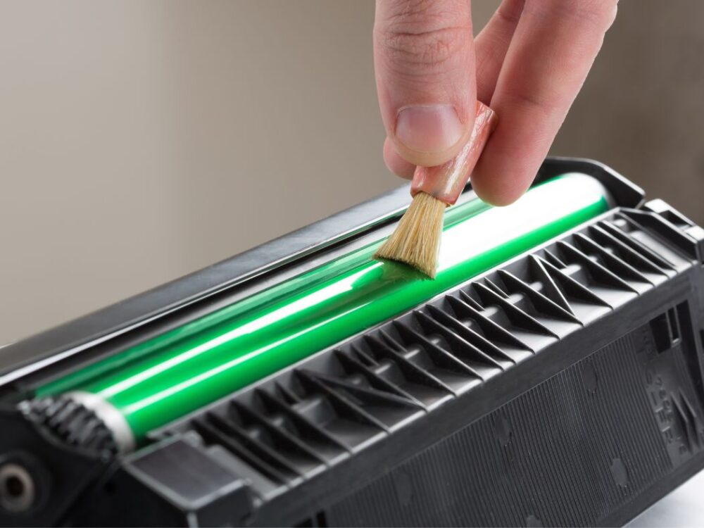 how to clean printer